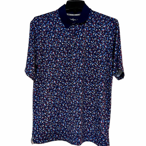 Walter Hagen 11 Floral Performance Polo – Men's Small (NWT) (b3)